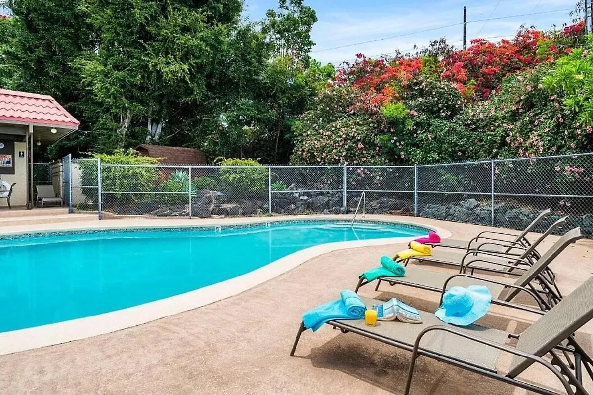 شقة Kailani Kona-Ocean View, Top Floor Downtown W Pool كايلو كونا